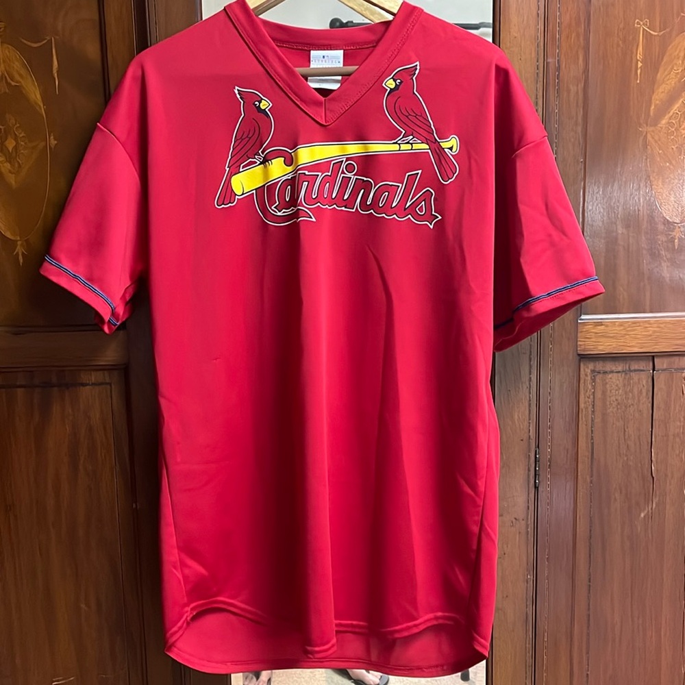 St. Louis Cardinals number 21 MLB merchandise, majestic pullover, red jersey XL